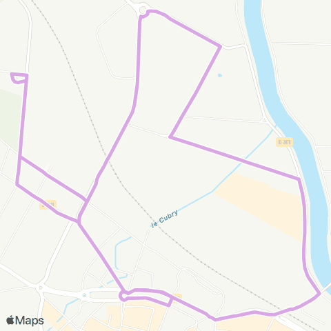 Mouvéo Épernay Gare rout. via Quai de la Marne map