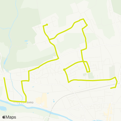 MOVE Quatre Tilleuls - Gare TER map