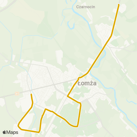 MPK Łomża  map