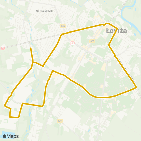 MPK Łomża  map
