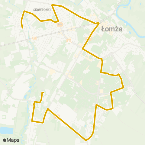 MPK Łomża  map