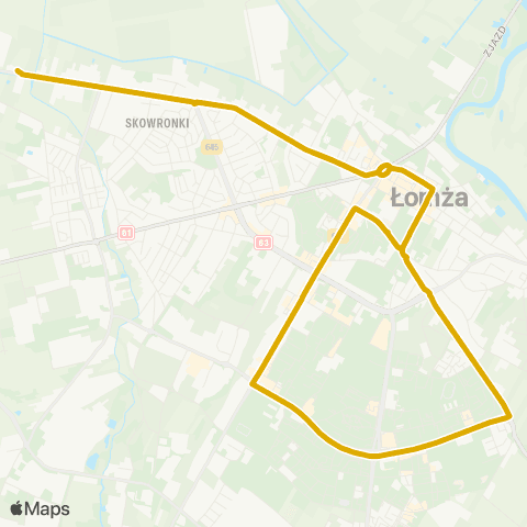 MPK Łomża  map