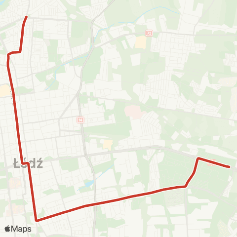 MPK Łódź  map