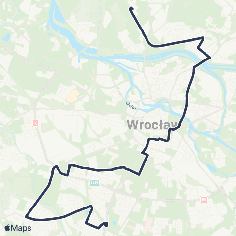 MPK Wrocław  map