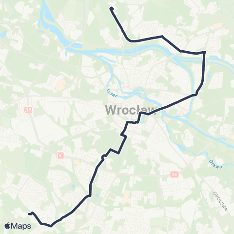 MPK Wrocław  map