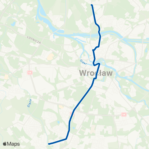 MPK Wrocław  map