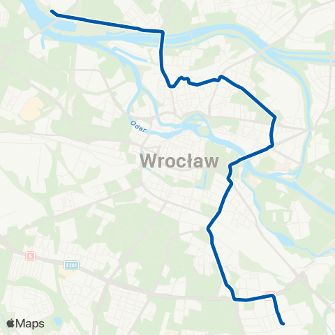 MPK Wrocław  map