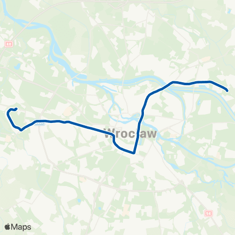MPK Wrocław  map