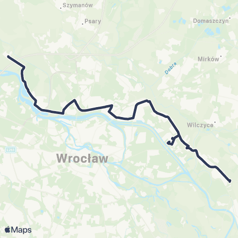 MPK Wrocław  map