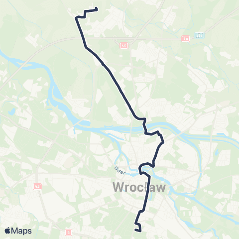 MPK Wrocław  map
