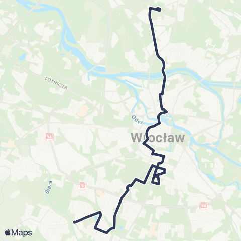 MPK Wrocław  map