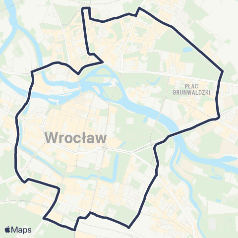MPK Wrocław  map