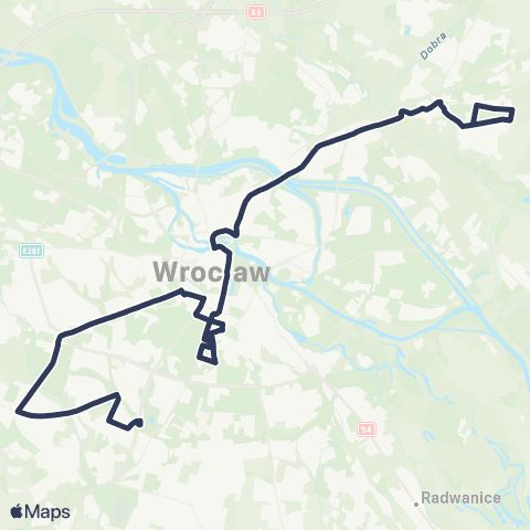 MPK Wrocław  map