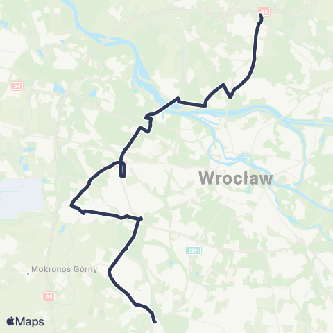 MPK Wrocław  map