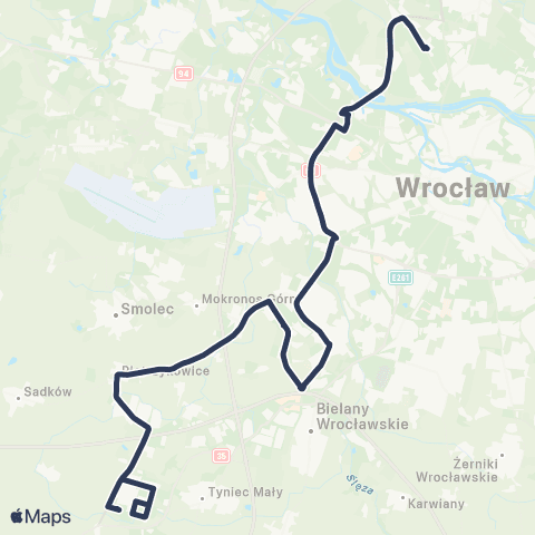 MPK Wrocław  map