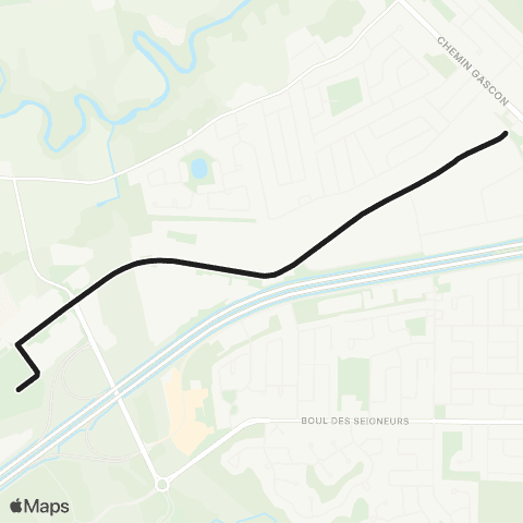 exo Terrebonne-Mascouche Terrebonne - Cité du Sport - Cégep de Terrebonne map