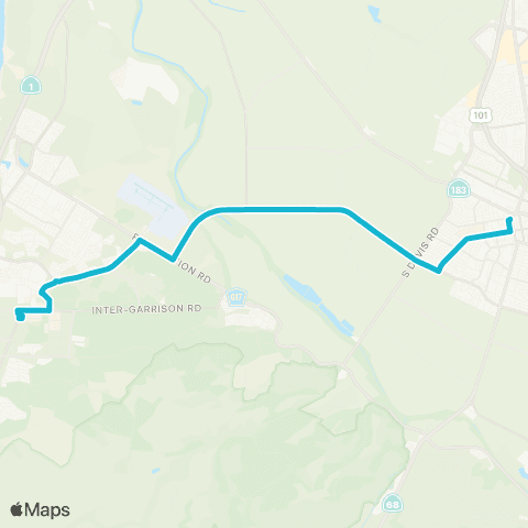 Monterey-Salinas Transit Salinas - CSUMB map