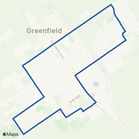 Monterey-Salinas Transit Greenfield map