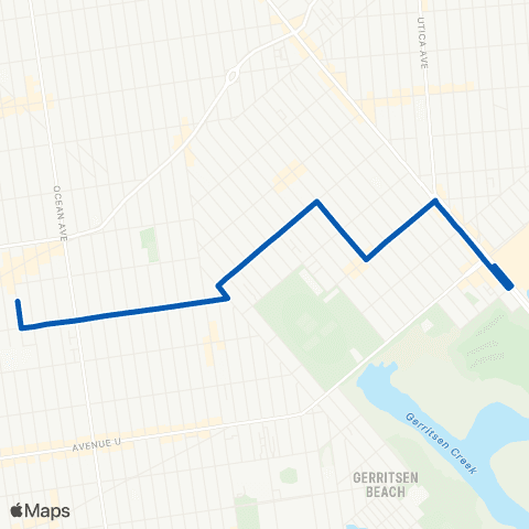 MTA Brooklyn Kings Hwy Station - Kings Plaza map