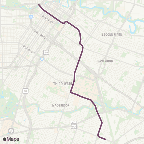 METRO Metrorail Purple Line map