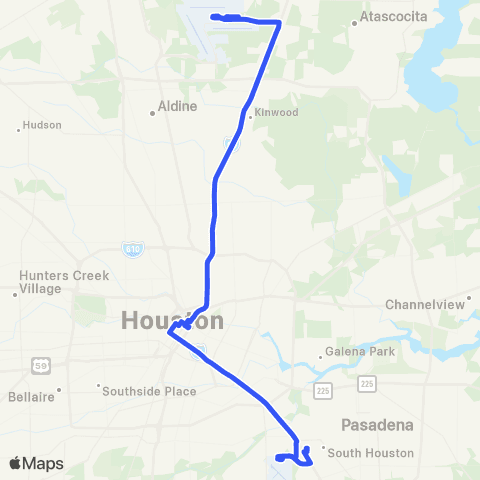 METRO Downtown Direct map