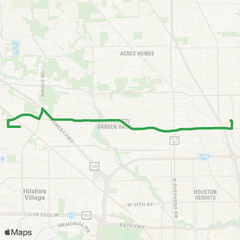 METRO Clay - W. 43rd map