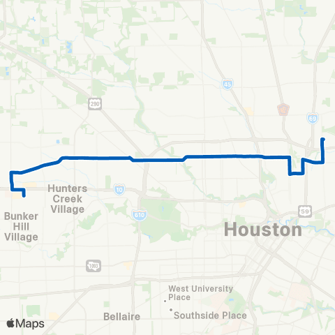 METRO Long Point / Cavalcade map
