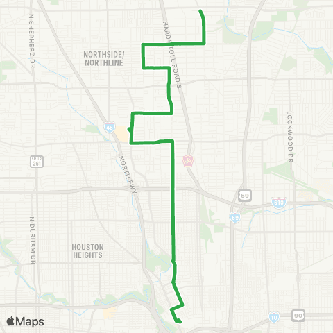METRO Irvington map