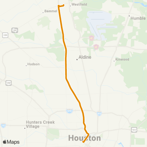 Park & Ride Spring P&R map