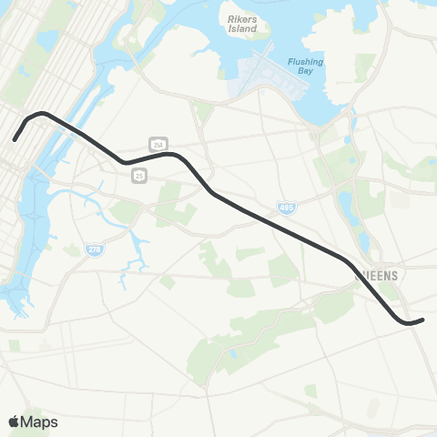Long Island Rail Road City Terminal Zone map