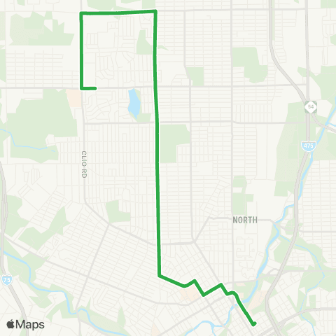 MTA Flint Dupont map