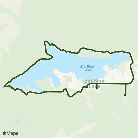 Mountain Transit Trolley - Trails map