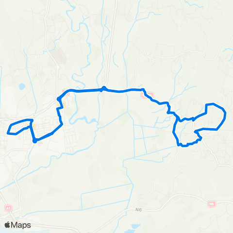 Martinique Transport - Zone Centre Bellevue Rivière Caleçon Petit Manoir map