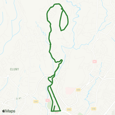 Martinique Transport - Zone Centre Godissard Aliker map