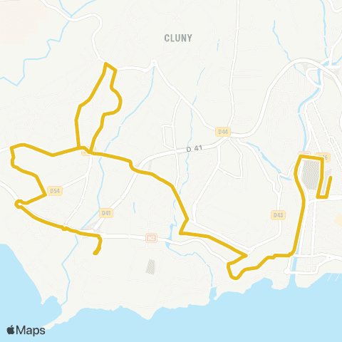 Martinique Transport - Zone Centre Ancienne route de Schœlcher Aliker map