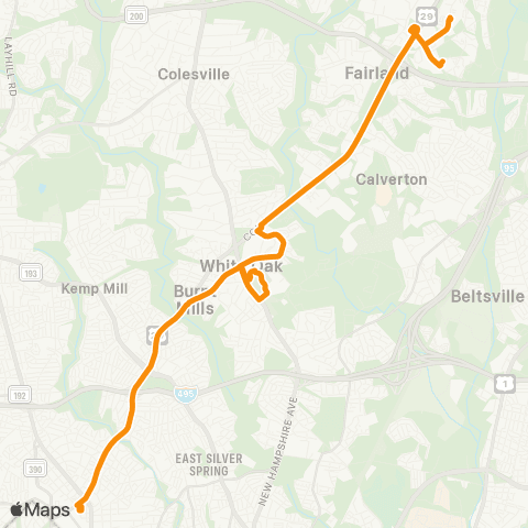 Ride On Flash Orange map