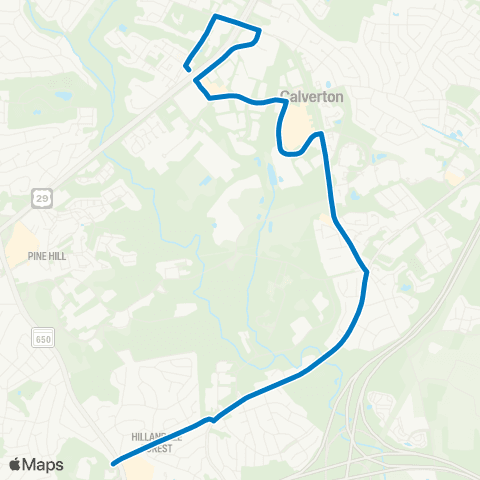 Ride On Tech Rd-Hillandale map
