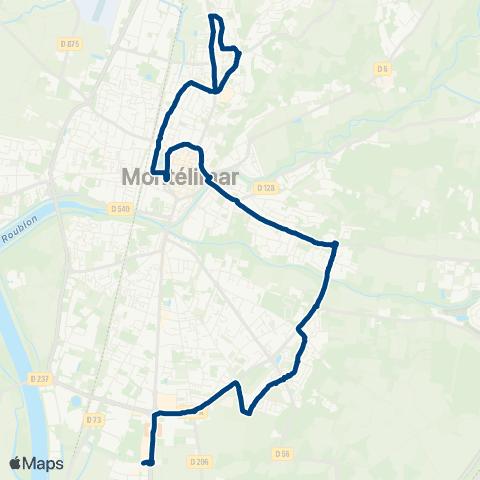 Montélibus Catalins - Portes de Provence map