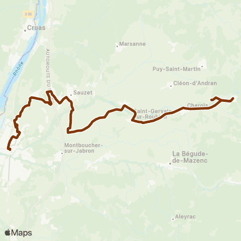 Montélibus De Gaulle - Manas map