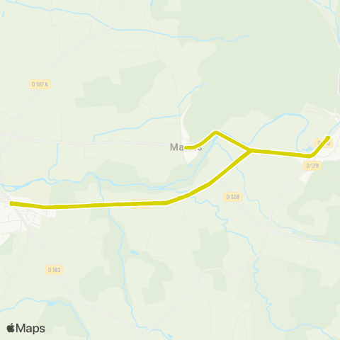 Montélibus R.P.I. Pont de Barret - Charols map