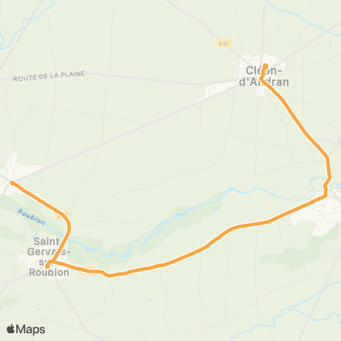 Montélibus Bonlieu - Cleon d'Andran map