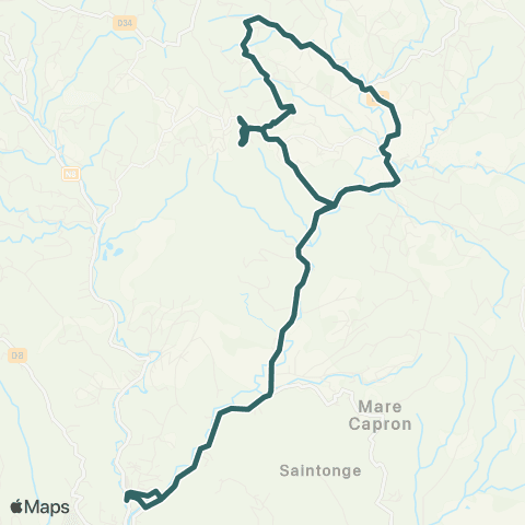 Martinique Transport - Zone Sud 12 map