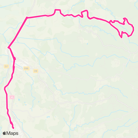 Martinique Transport - Zone Sud 14 map