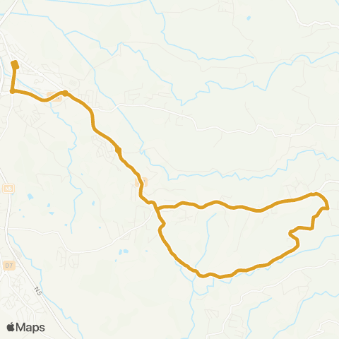 Martinique Transport - Zone Sud 18 map