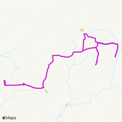 Martinique Transport - Zone Sud 42 map