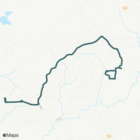 Martinique Transport - Zone Sud 44 map