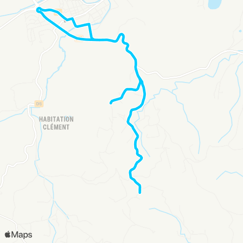 Martinique Transport - Zone Sud 51 map