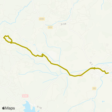 Martinique Transport - Zone Sud 63 map