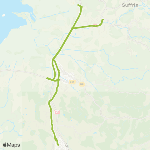 Martinique Transport - Zone Sud 65 map