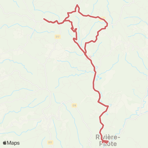 Martinique Transport - Zone Sud 08 map